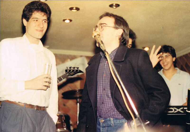 1988 Presentando el concierto de "Viejas Tradiciones"