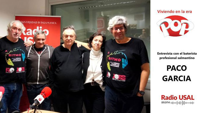 Paco García entrevista Viviendo en la Era Pop (Radio USAL)