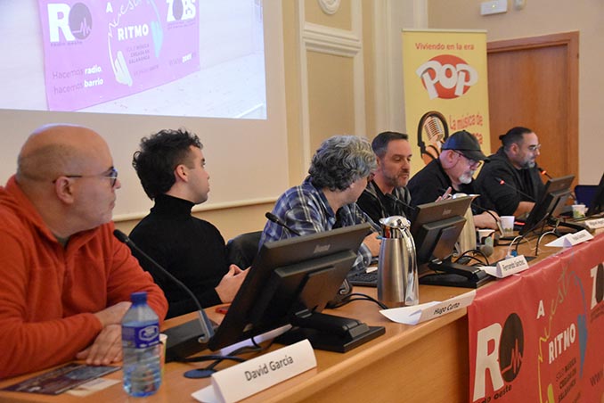 mesa redonda sobre música electrónica en las Jornadas MusSa 2024