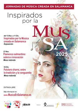Cartel de las IV Jornadas Inspirados por la MusSa (2025) mini