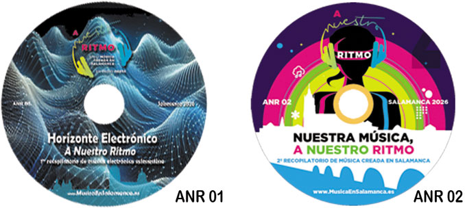 CDs recopilatorios A Nuestro Ritmo (galletas)